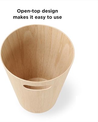 Kleine rustieke op maat gemaakte service vuilnisbak vuilnisbak voor badkamer slaapkamer keuken kantoor