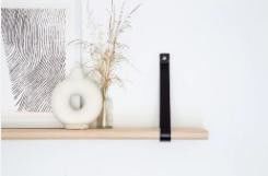 Europese stijl rustieke huisversiering rechthoekige tafelplank Houten adventskalender voor kantoor