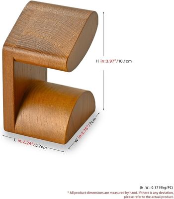 Houten horloges met een enkel pols van acacia