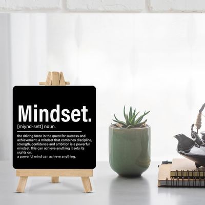 Vernis Huisdecoraties.Giften Inspirerend Motiverend Houten Teken voor kantoor bureau