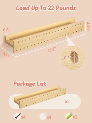 Boekenplank van natuurlijk hout