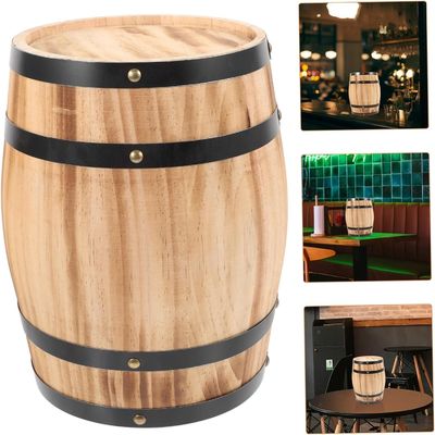 Houten whiskyvatten natuurlijke houten vatten doos voor honing tofu