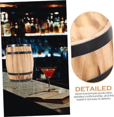 Houten whiskyvatten natuurlijke houten vatten doos voor honing tofu