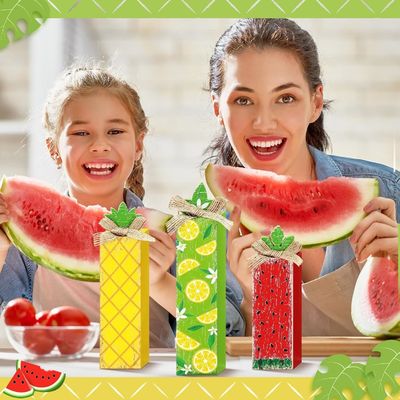 Zomer Hout Tafelblok Teken Lemon Gedifferentieerde Tray Decor Houten Home Decor Laser Engravure