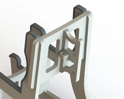 Niet-opvouwbare rek 4 Guitar Stand Holder Quad Decker voor het branden Finish Design gitaren