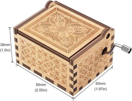 Geschenkpakket Solid Wood Sunshine Muziekdozen voor verjaardag Kerstmis Valentijnsdag