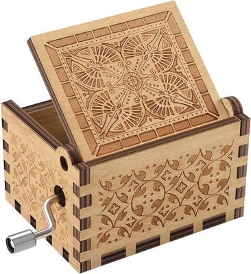 Geschenkpakket Solid Wood Sunshine Muziekdozen voor verjaardag Kerstmis Valentijnsdag