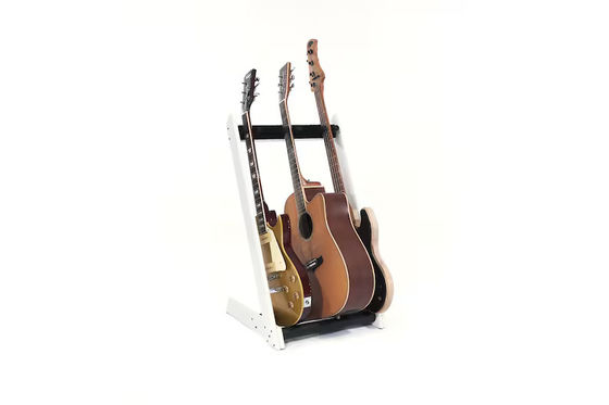 Aanpasbaar 3 Way Guitar Display Rack en Houder voor branden of op uw verzoek