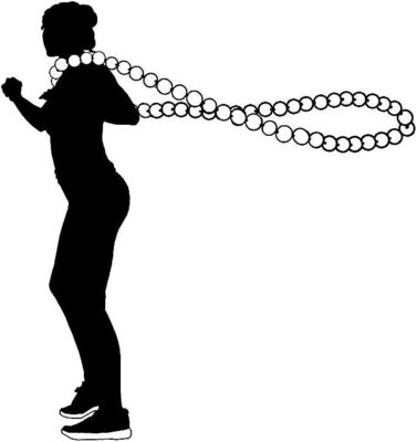 Handgemaakte natuurlijke houten Hula gewichte oefenhoop voor fitness 8.4 x 8.4 x 4.1cm