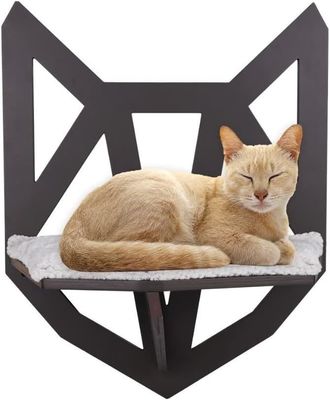 Functie Ruimte besparen Wand gemonteerd kattenplank met planken