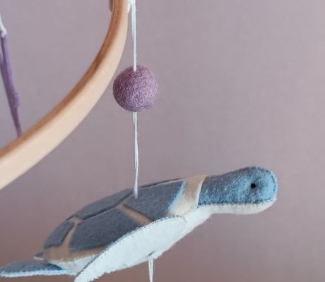 Zee Creature Baby Mobile Rotating Toy voor Kids Ocean Mobile voor Kinderkamer Baby Shower Gift