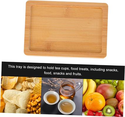 Huisdekoratie Custom 4pcs Houten palletbakken voor voedsel bedienen en displaybakken