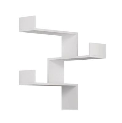 Verstelbaar houten wandenplank voor aangepaste logo grootte decoratief modern huishoudelijk meubilair