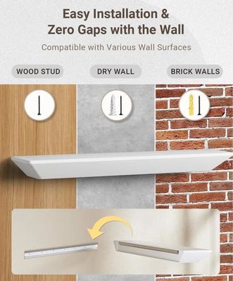 Y Mail Packing Modern Custom Logo Set van 2 Wandgebouwde Drijvende Planken Voor Wand Decor