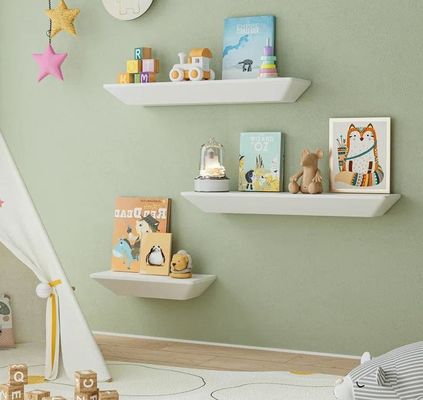 Y Mail Packing Modern Custom Logo Set van 2 Wandgebouwde Drijvende Planken Voor Wand Decor