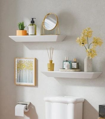 Y Mail Packing Modern Custom Logo Set van 2 Wandgebouwde Drijvende Planken Voor Wand Decor