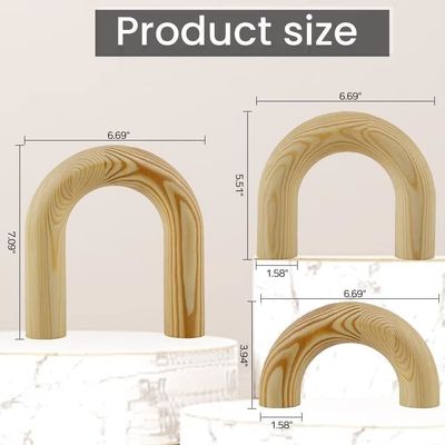 Europa Regionaal kenmerk Houten knoop keten link decor voor Home Office woonkamer decoraties