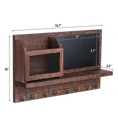 Moderne postorganisator voor de ingang van het huis decoratie multifunctionele muur gemonteerde sleutelrekken