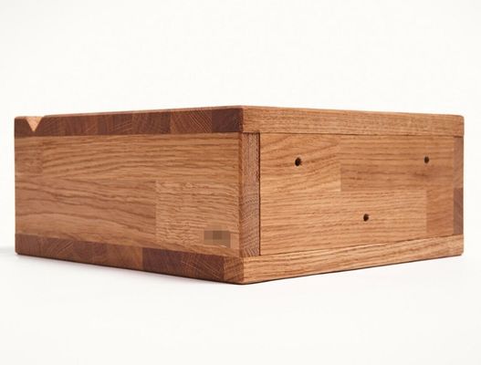 Classificatie Niet-opvouwbaar rek Wand gemonteerd fietsrek met handgemaakt ontwerp van eikenhout