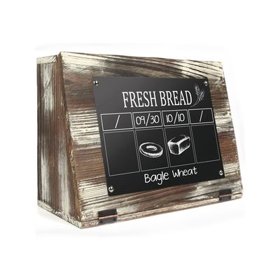 Handgemaakte tafelorganisator voor brood Houten gewone kleur of als uw kleur Huishoudelijke artikelen