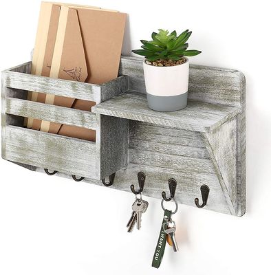 Als uw verzoek Keuken Hoek Organisator Wand gemonteerd Type Rustieke Hout Bracket Heavy Duty