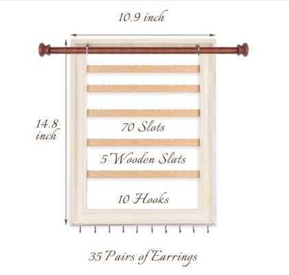 Niet-vouwbare earringhouder voor earrings voor earrings voor earrings voor earrings voor earrings