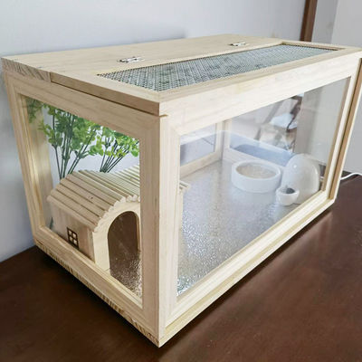 Andere geschenken Craft Populair 50X30X30Cm Hamster Cage And Habitat Speelplaats Routine Kippenvoederdoos