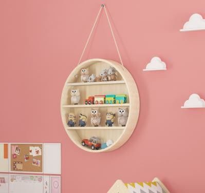 2 verdiepingen zwevende muur gemonteerde rustieke houten planken voor modern messing huishoudelijk meubilair