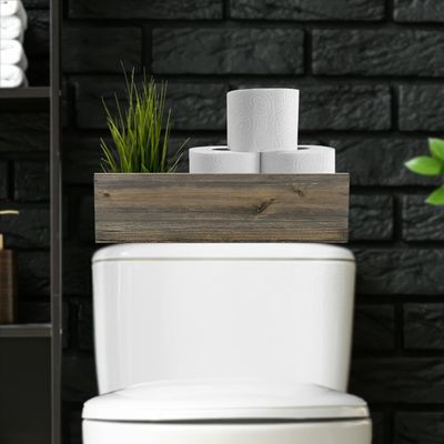 Andere cadeautjes handwerk luxe rustieke bruine houten planters met afneembare plastic voering