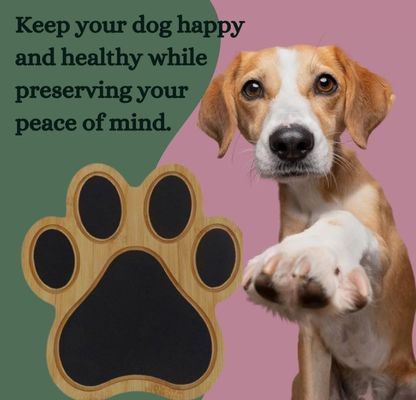 Honden Nagel Schrabelbord Schrabel Pad voor Honden Als uw verzoek Decoratieve bamboe Paw Print