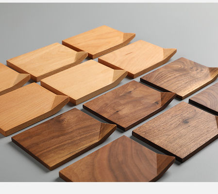 10X0.9cm Custom Sublimatie Coasters Voor Drinken Ronde Bamboe Hout Coaster Matten Pads