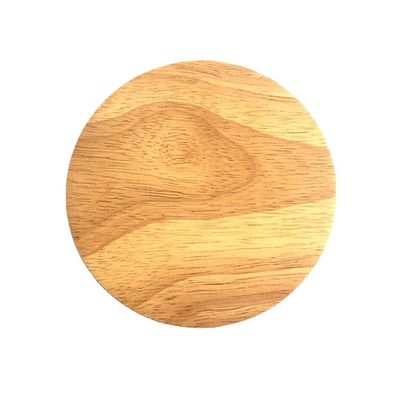 10X0.9cm Custom Sublimatie Coasters Voor Drinken Ronde Bamboe Hout Coaster Matten Pads