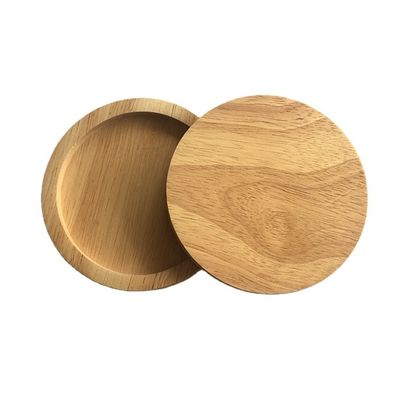 10X0.9cm Custom Sublimatie Coasters Voor Drinken Ronde Bamboe Hout Coaster Matten Pads