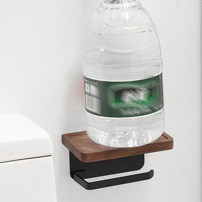 Houten opslaghouders Racks muur gemonteerd voor kleine voorwerpen in badkamer Keuken Slaapkamer