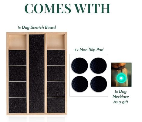 OEM houten hond nagel schrapen doos met Food Divider Customized Logo Pine Hout Doos