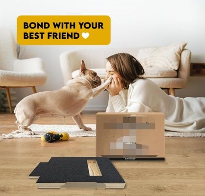 OEM-hondenkrabber met traktatie doos hondennagelkrabber met handvat katkrabber