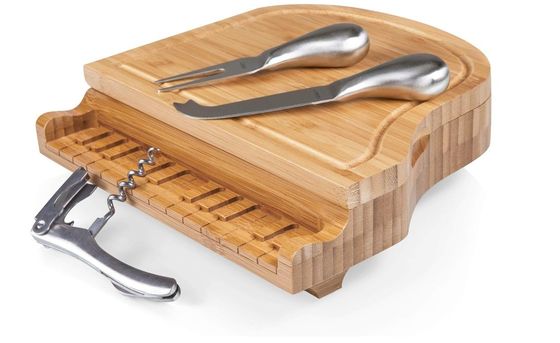BAMBOO Cheese Board Knife Set Sleek ontwerp voor hakblokken en charcuterie boards