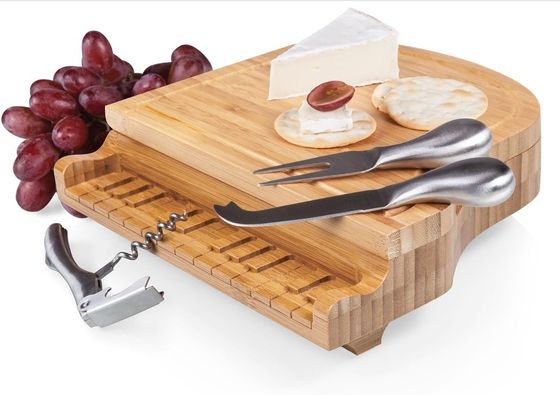 BAMBOO Cheese Board Knife Set Sleek ontwerp voor hakblokken en charcuterie boards