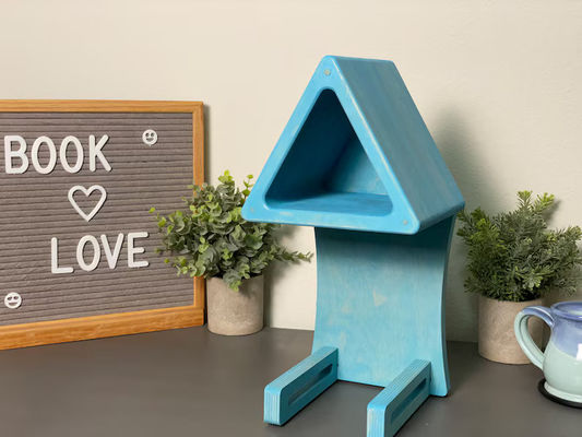 Gemakkelijke opslaghouders Racks zijde-scherm drukker Boekenplank Paginahouder voor boeken