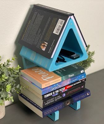 Gemakkelijke opslaghouders Racks zijde-scherm drukker Boekenplank Paginahouder voor boeken