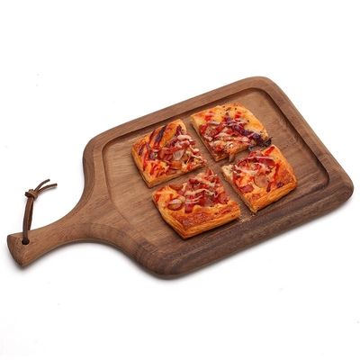 13 inch ronde houten pizzabak met contractueel windontwerp en milieuvriendelijk materiaal