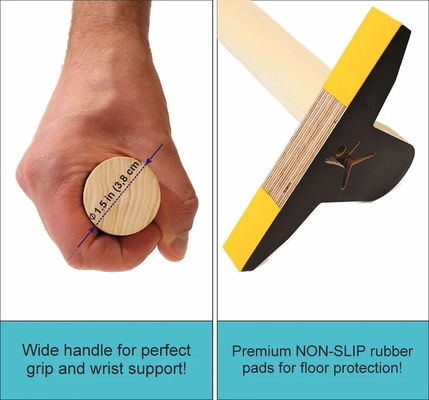 Verjaardag Yoga Fitness Handstand Calisthenics GYM Bar Training Houten Parallettes