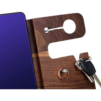 Gepersonaliseerde grootte mobiele telefoonhouder en sleutelhouder voor multifunctioneel nachtkastje