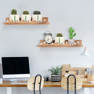 Gepersonaliseerde logo muur gemonteerd rustieke 3 pcs sneeuwberg drijvende planken voor kinderkamer