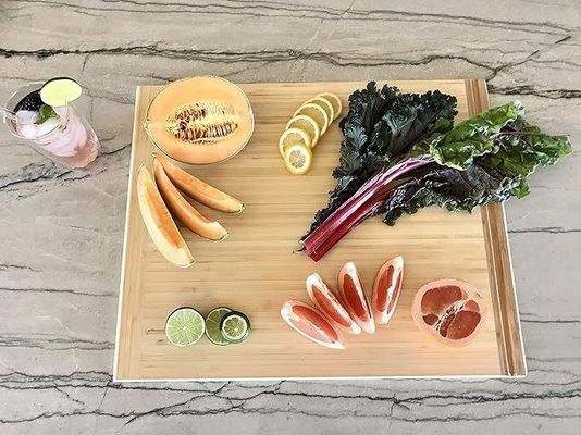 Versatile BSCI LFGB 8 Bamboe-uittrekkende snijplank van verschillende maten voor verschillende behoeften