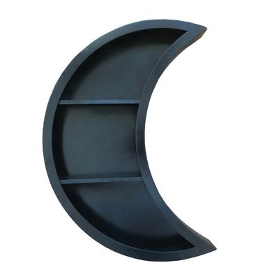 Huismeubelen Wandmontage Maan Houten drijvende planken voor woonkamer Slaapkamer decor