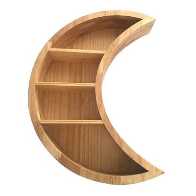 Huismeubelen Wandmontage Maan Houten drijvende planken voor woonkamer Slaapkamer decor
