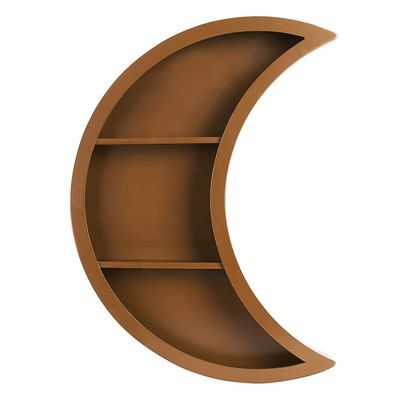 Huismeubelen Wandmontage Maan Houten drijvende planken voor woonkamer Slaapkamer decor