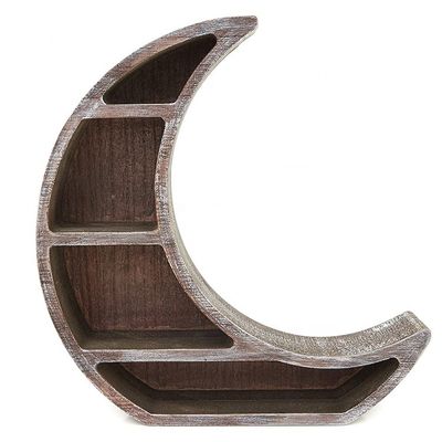 Huismeubelen Wandmontage Maan Houten drijvende planken voor woonkamer Slaapkamer decor