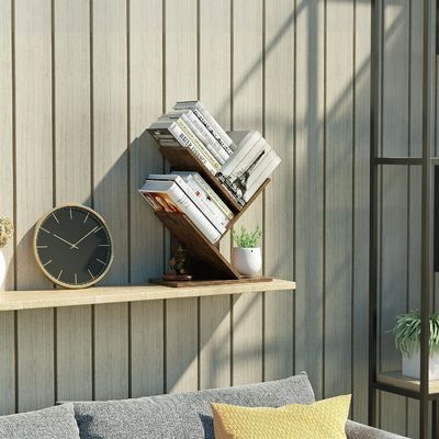 Installatie op de plank Tipe Staand Tipe voor boeken tijdschriften CD's Houten opslagplanken